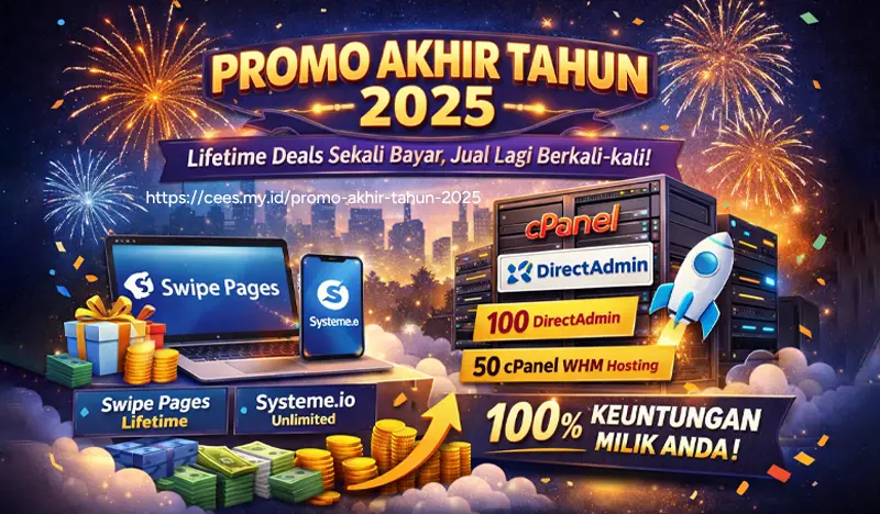 Promo Akhir Tahun 2025 Produk Digital Onenesia
